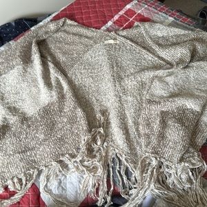 Blush Noir Fringe Wrap
